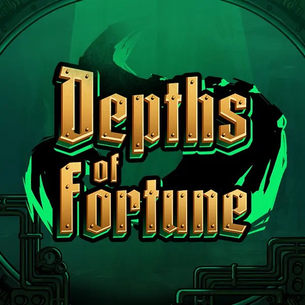 Depths of Fortune online game logo by AvatarUX Studios on lizaroocasino.pl