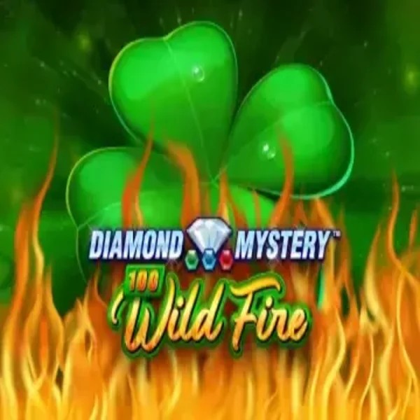 Diamond Mystery 100 Wild Fire online game logo by Greentube on lizaroocasino.pl