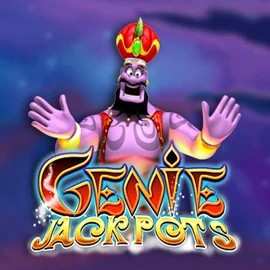 Genie Jackpots logo – Jackpots by Blueprint Gaming at Lizaro Casino