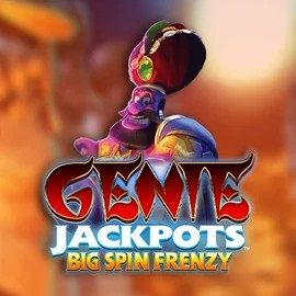 Genie Jackpots: Big Spin Frenzy logo by Blueprint Gaming Lizaro Casino