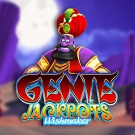 Official Jackpots logo: Genie Jackpots Wishmaker by Blueprint Gaming at Lizaro Casino