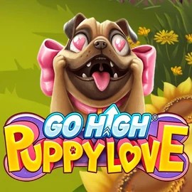 Go High Puppy Love logo by RubyPlay at Lizaro Casino