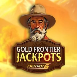 Gold Frontier Jackpots FastPot5 casino game by Yggdrasil – featured logo at Lizaro Casino