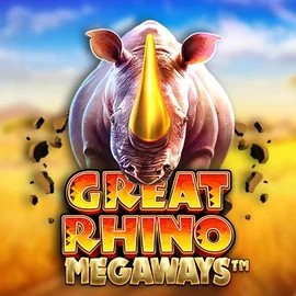 Great Rhino Megaways game by Pragmatic Play – logo hosted on Lizaro Casino