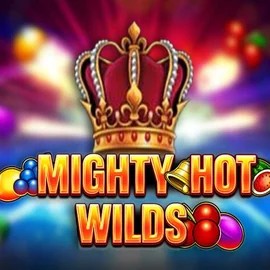 Mighty Hot Wilds logo by Inspired Gaming Lizaro Casino