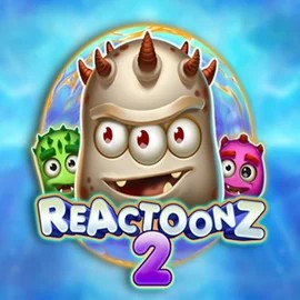 Reactoonz 2 by Play'n GO, showcased at lizaroocasino.pl – game logo