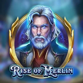 Enjoy Rise of Merlin by Play'n GO – logo hosted on lizaroocasino.pl