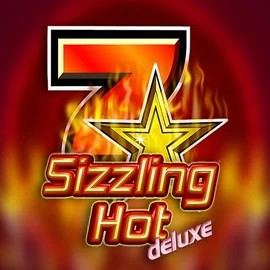 Sizzling Hot Deluxe logo by Novomatic Lizaro Casino