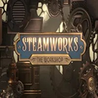 Steamworks The Workshop casino game by Peter & Sons – featured logo at Lizaro Casino