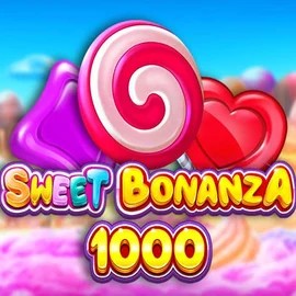 Sweet Bonanza 1000 logo by Pragmatic Play at Lizaro Casino